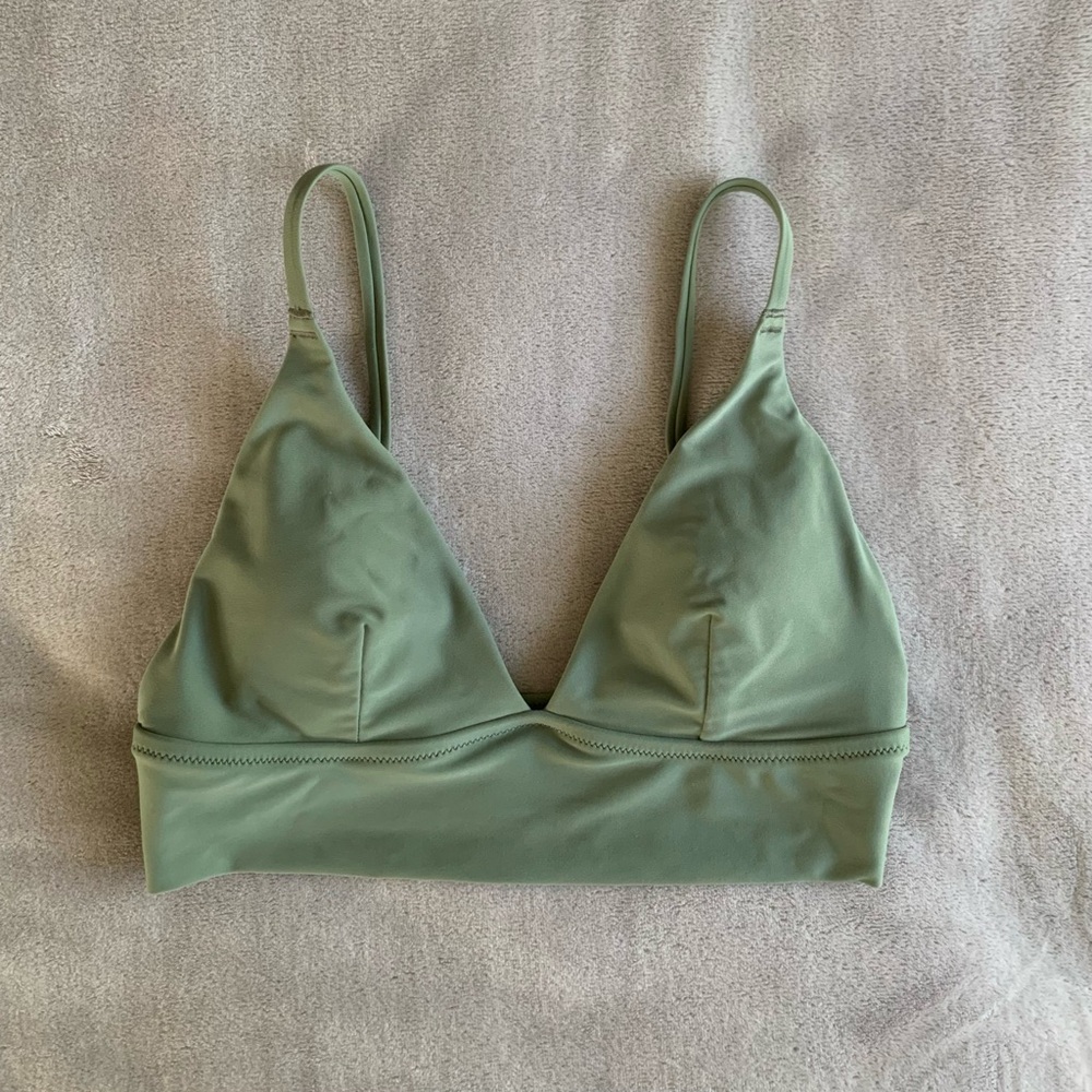 Aerie Longline Triangle Bikini Top